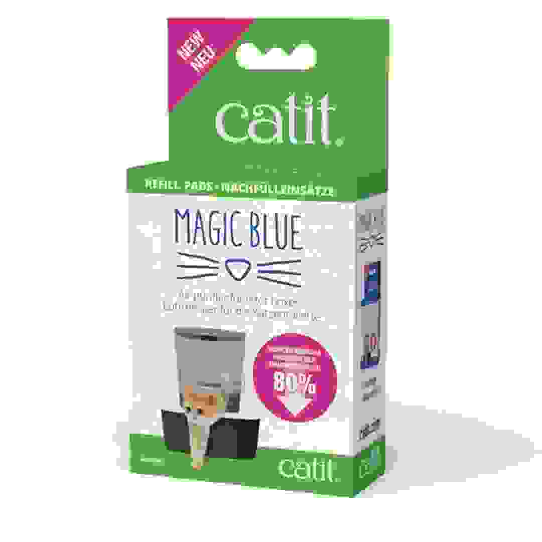 لوحات إعادة التعبئة هاجن كاتيت ماجيك بلو للقطط (6 قطع)