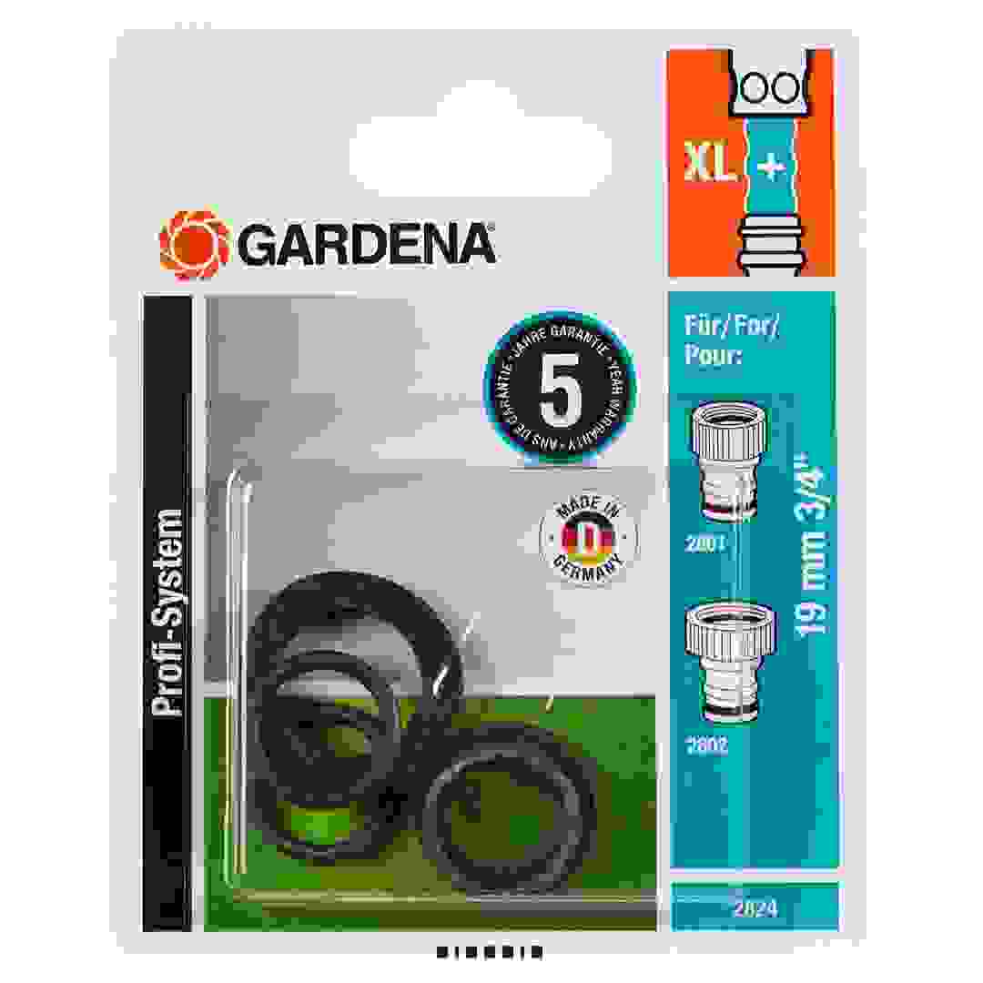 Gardena Profi Maxi-Flow System Washer Set, 02824-20 (5 pcs)