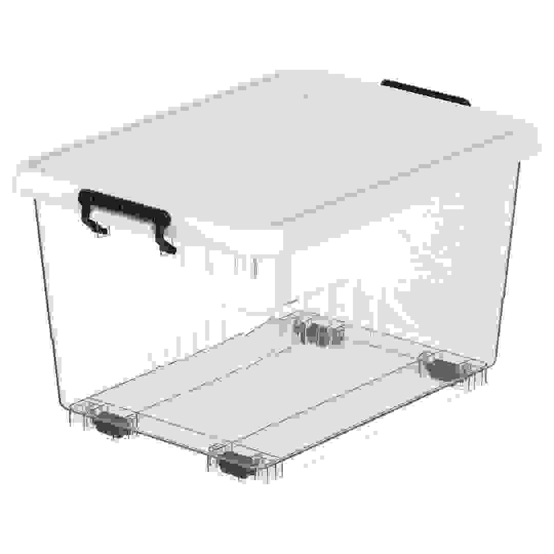 Cosmoplast Plastic Storage Box W/ Lid (55 L)
