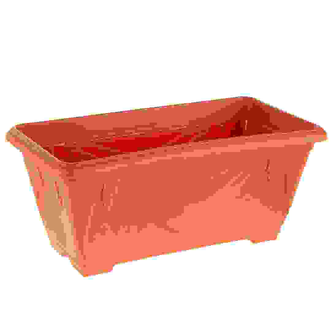 Plastic Rectangle Plant Pot (40.6 x 21.6 x 17.8 cm)
