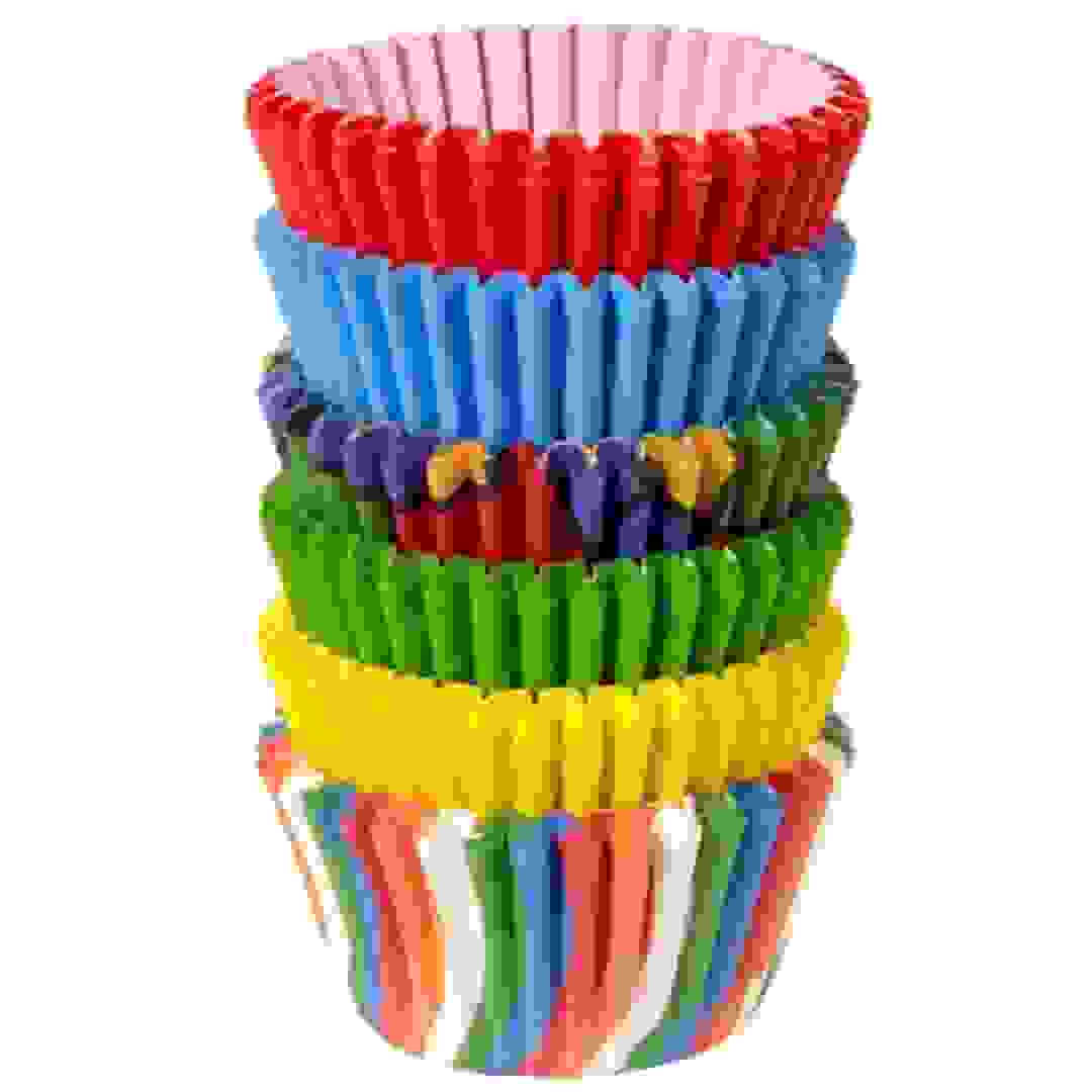 Wilton Primary Print Mini Baking Cups (150 Pc., Multicolor)