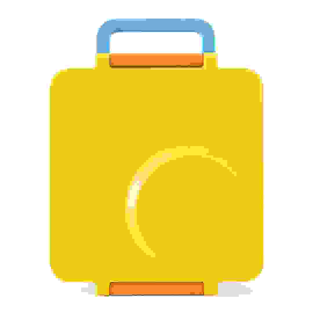 علبة طعام بينتو للأطفال مع عبوة معزولة أومي لايف أومي بوكس (1.38 لتر، أصفر)