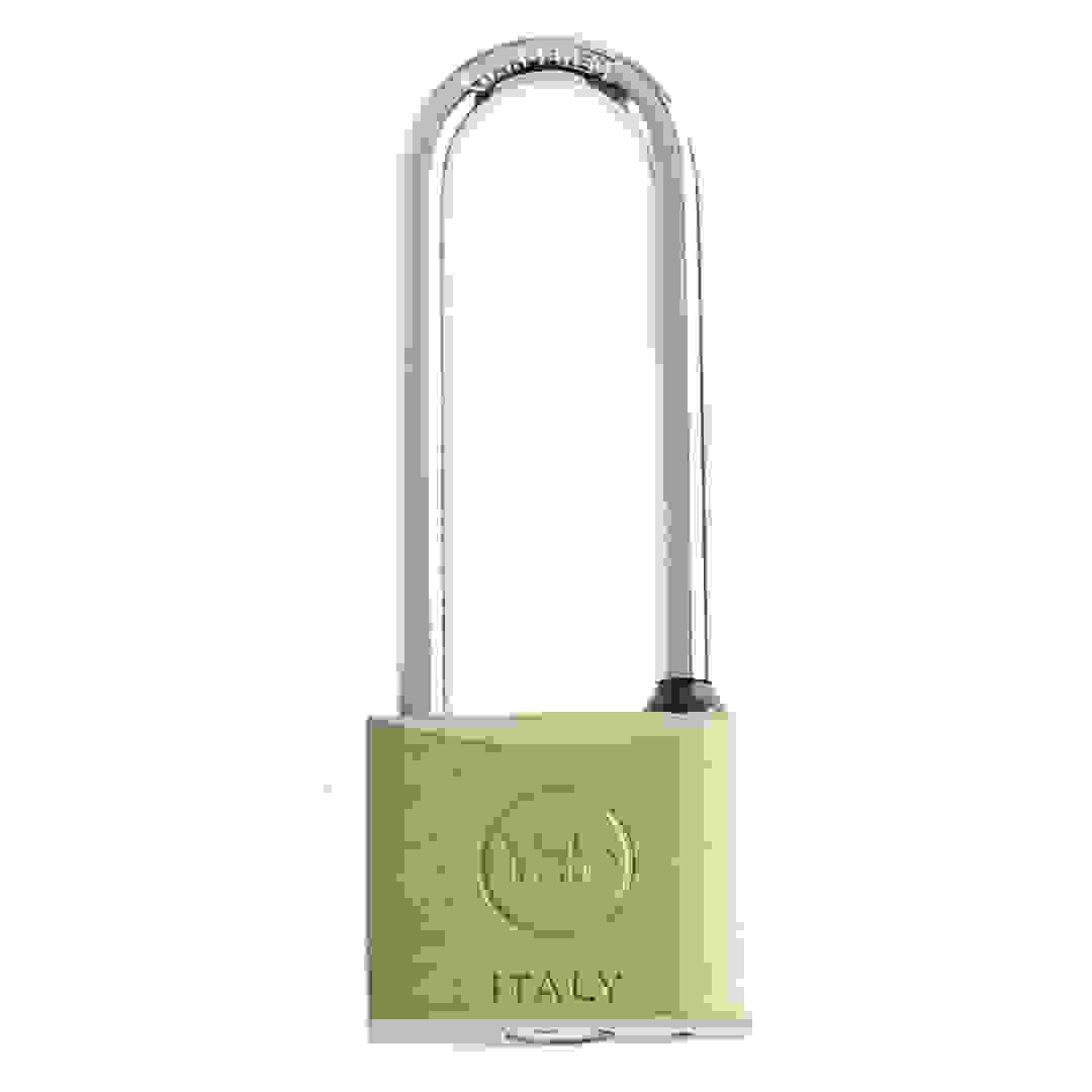 Yale Long Shackle Brass Padlock (4 cm)