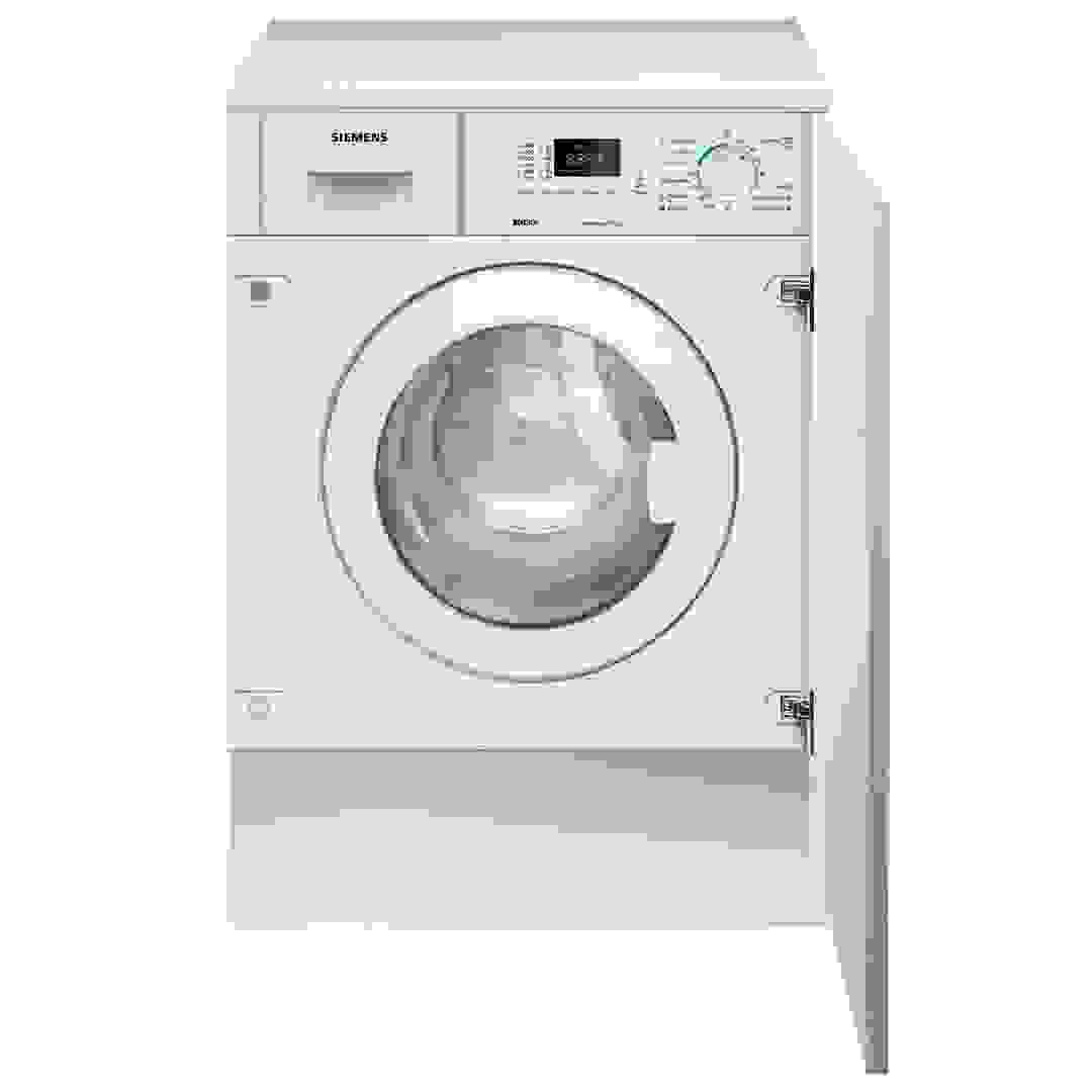 Siemens iQ300 Built-In Front Load Washer Dryer, WK14D321GC (7 kg Wash, 4 kg Dry, 1400 rpm)