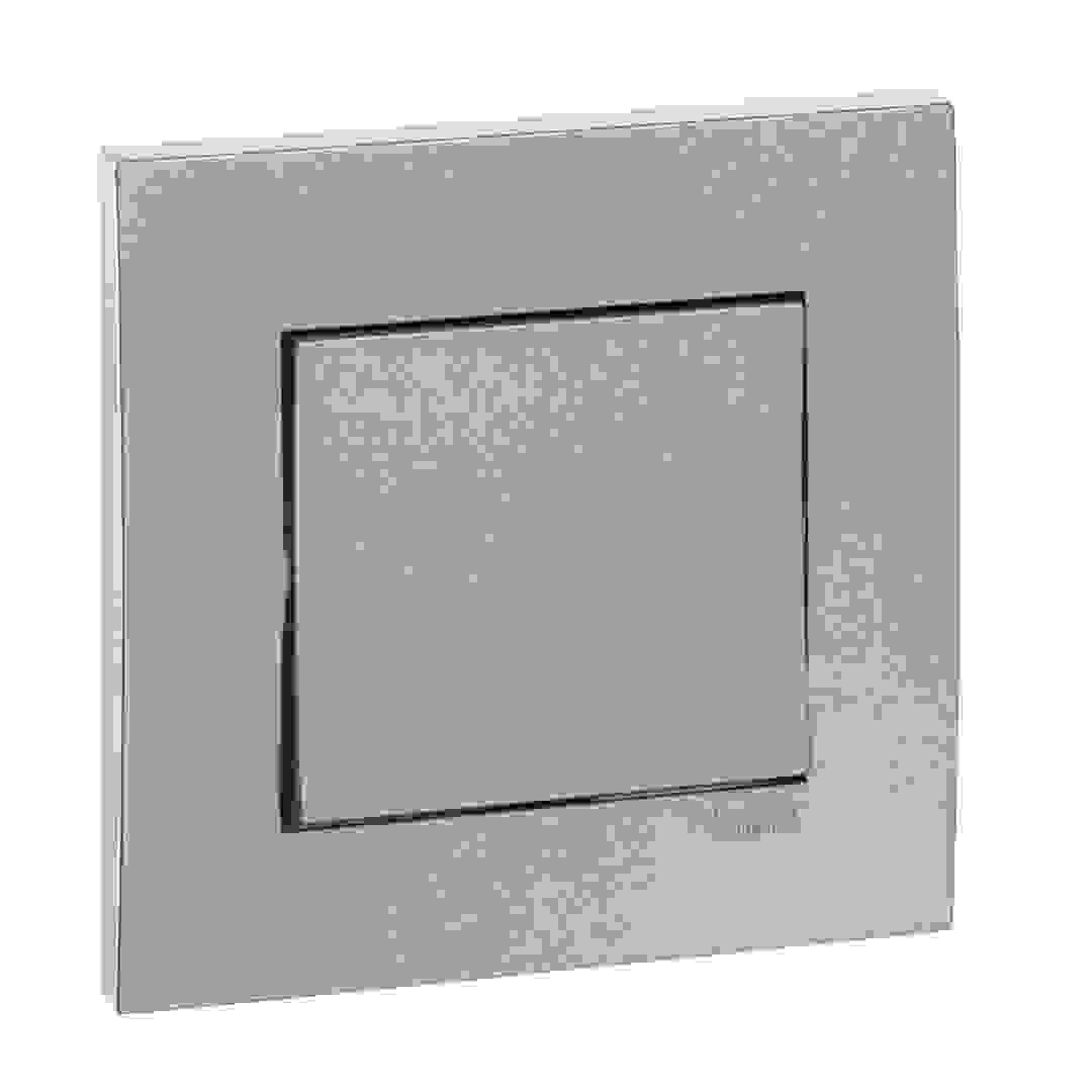 مفتاح كهرباء شنايدر فيفاتشي ثنائي الاتجاه زر واحد (8.7 × 8.7 × 3.5 سم، 250 فولت تيار متردد)