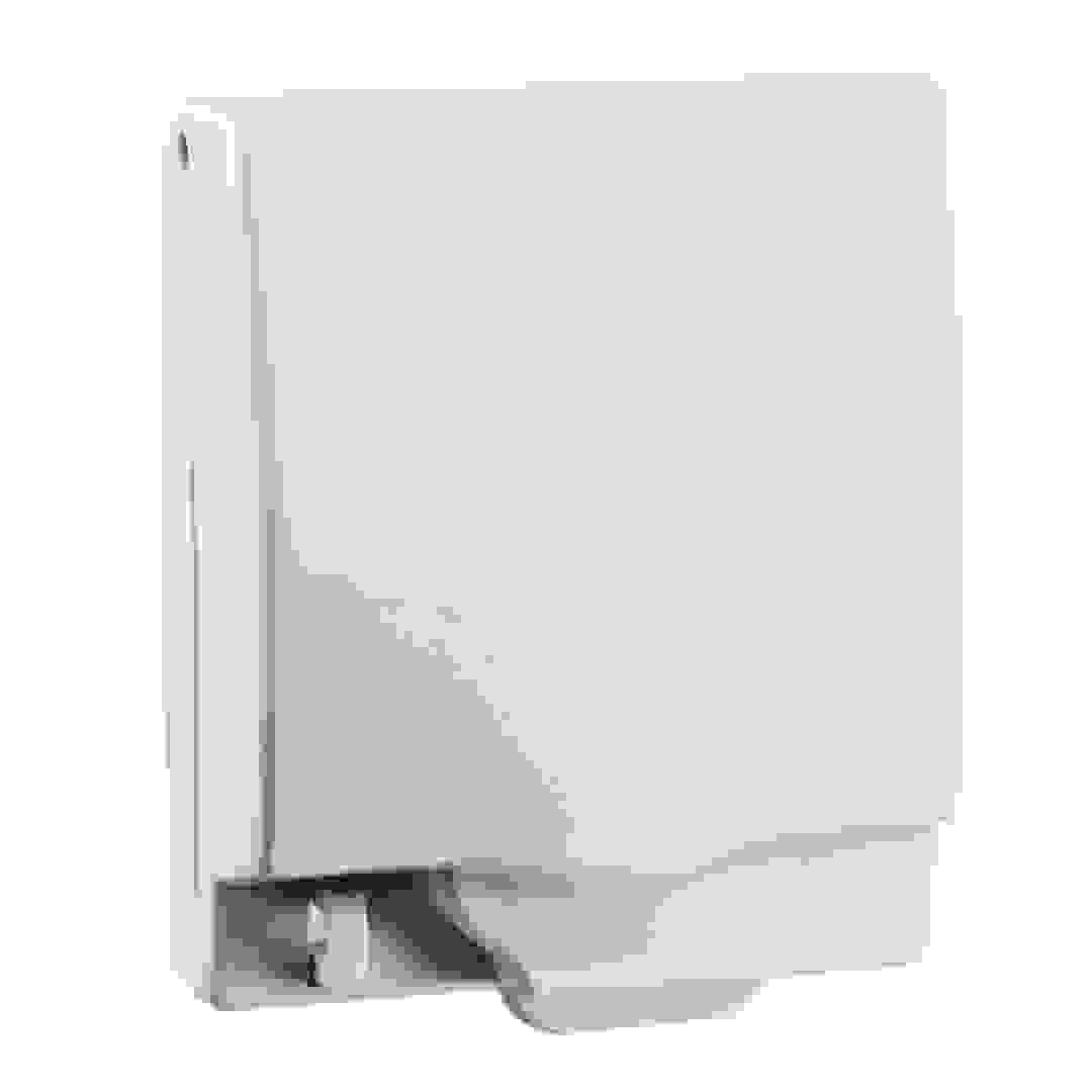 غطاء ثابت لمقبس شنايدر ذي المفتاح الواحد أبيض مقاوم للعوامل الجوية (13 × 12 × 5 سم)