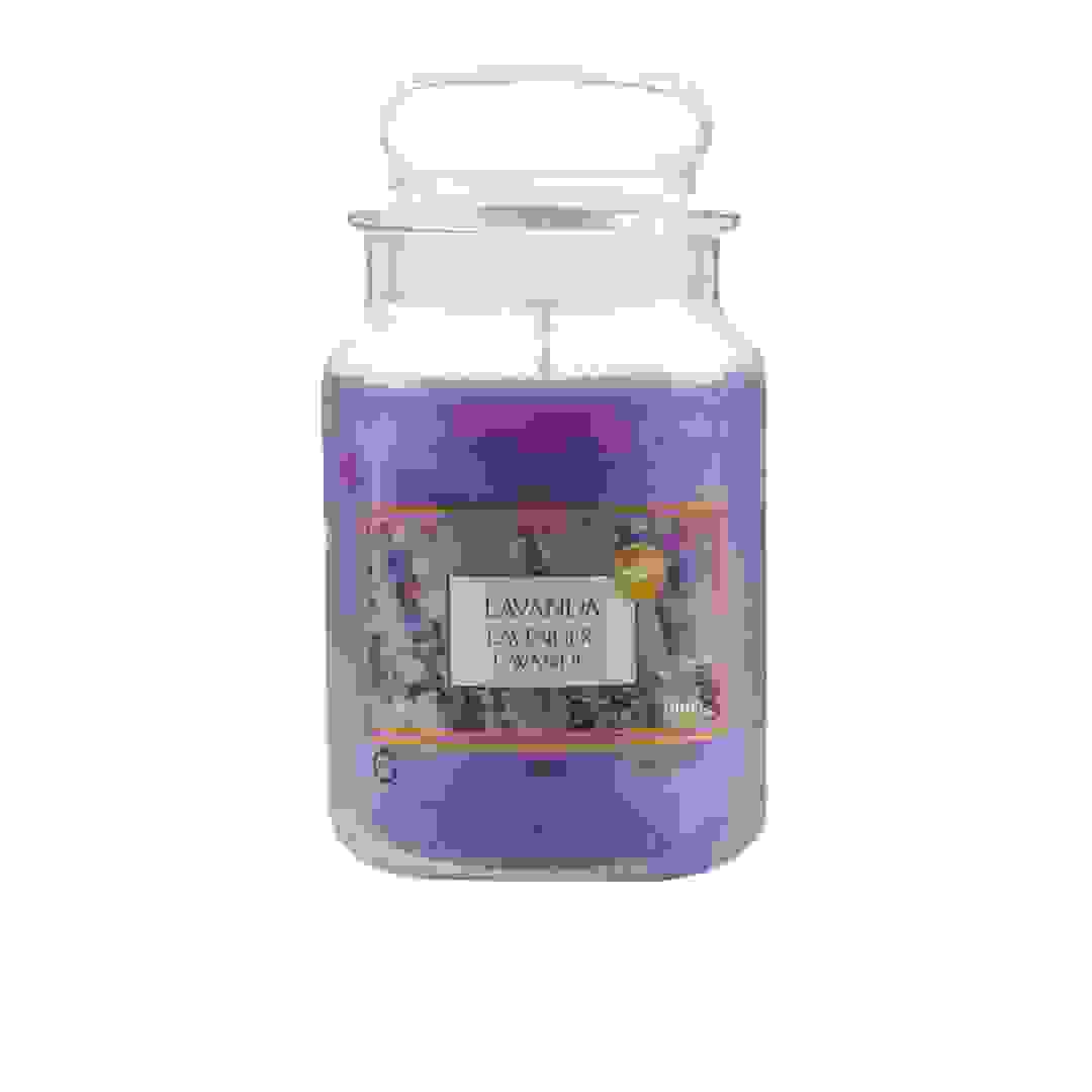Aladino Glass Jar Candle (550 g, Large, Lavender)