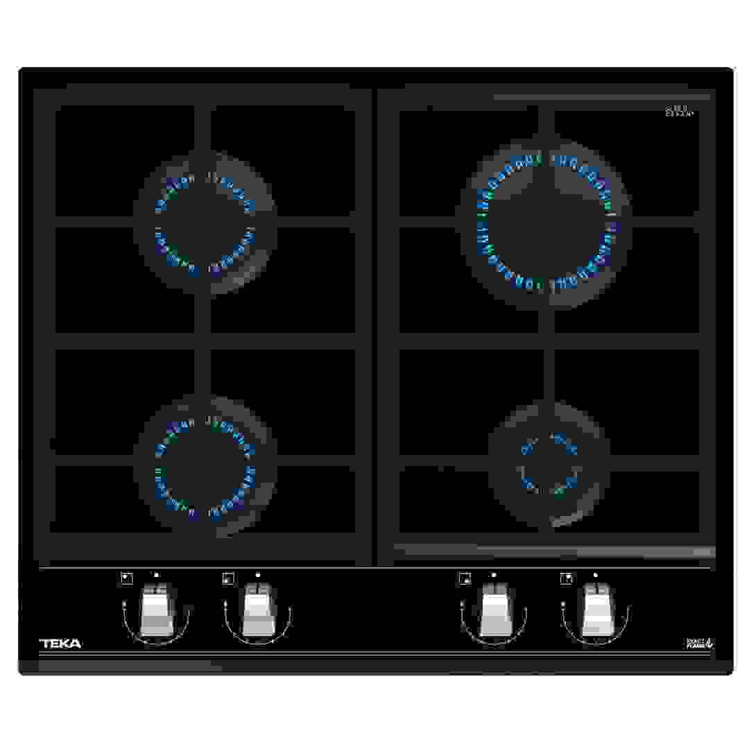 Teka Built-In 4-Burner Gas Hob, GZC 64300 BK (5 x 60 x 51 cm)