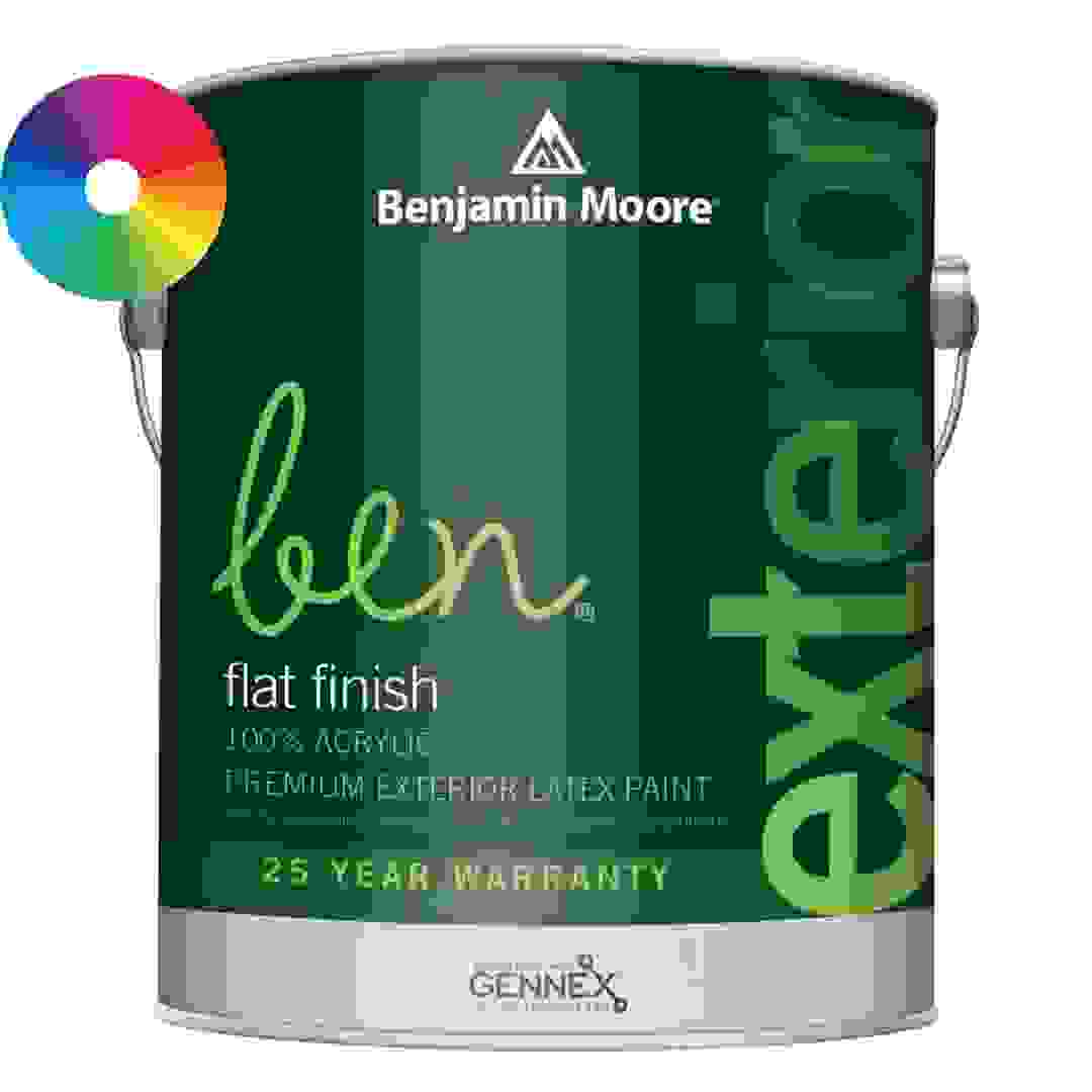 Benjamin Moore Ben Flat Tintable Exterior Latex Paint (946 ml, Base 3)