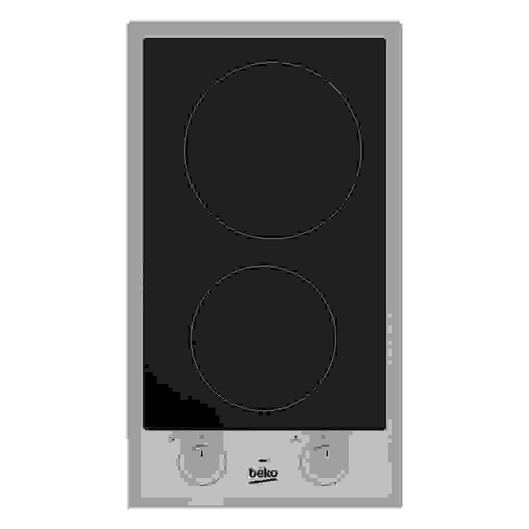 Beko Built-In 2 Zone Vitroceramic Hob, HDCC 32200 X  (51 x 28.8 x 3.5 cm)