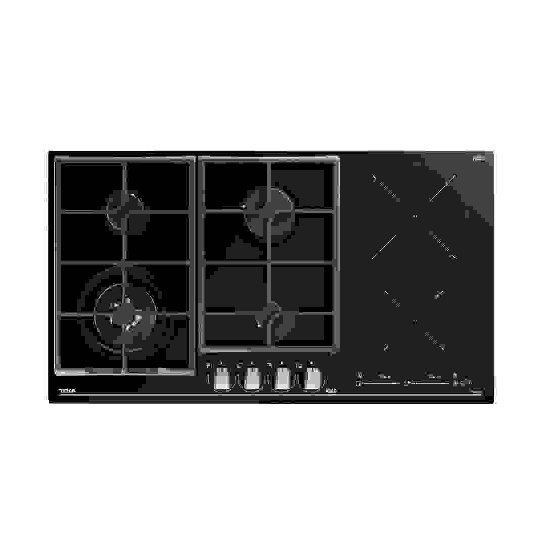 Teka Built-In 6 Zones Gas/Induction Hob, JZC 96342 BB (5.5 x 90 x 51 cm)