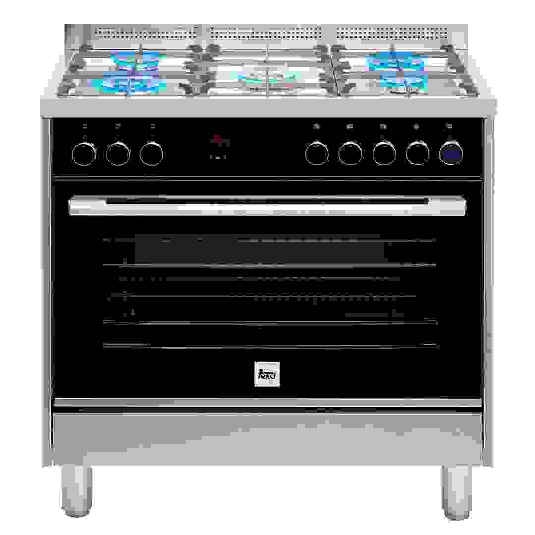 Teka Freestanding 5-Burner Gas Cooker, FS3FF L90GG SS (90 x 60 x 85 cm)