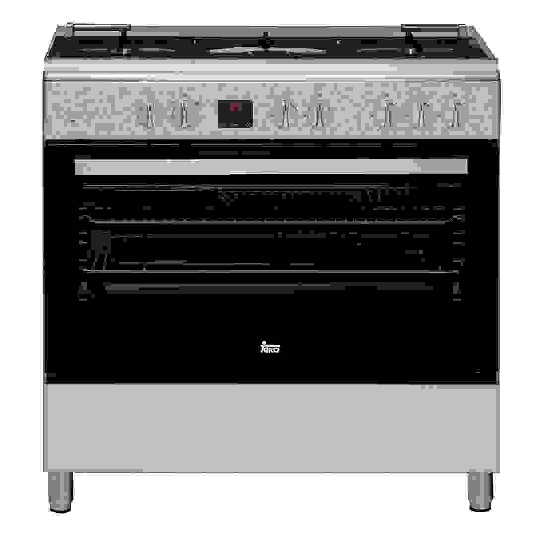 موقد غاز قائم بذاته 5 شعلات تكا، FS 901 5GE SS (90 × 60 × 85 سم)