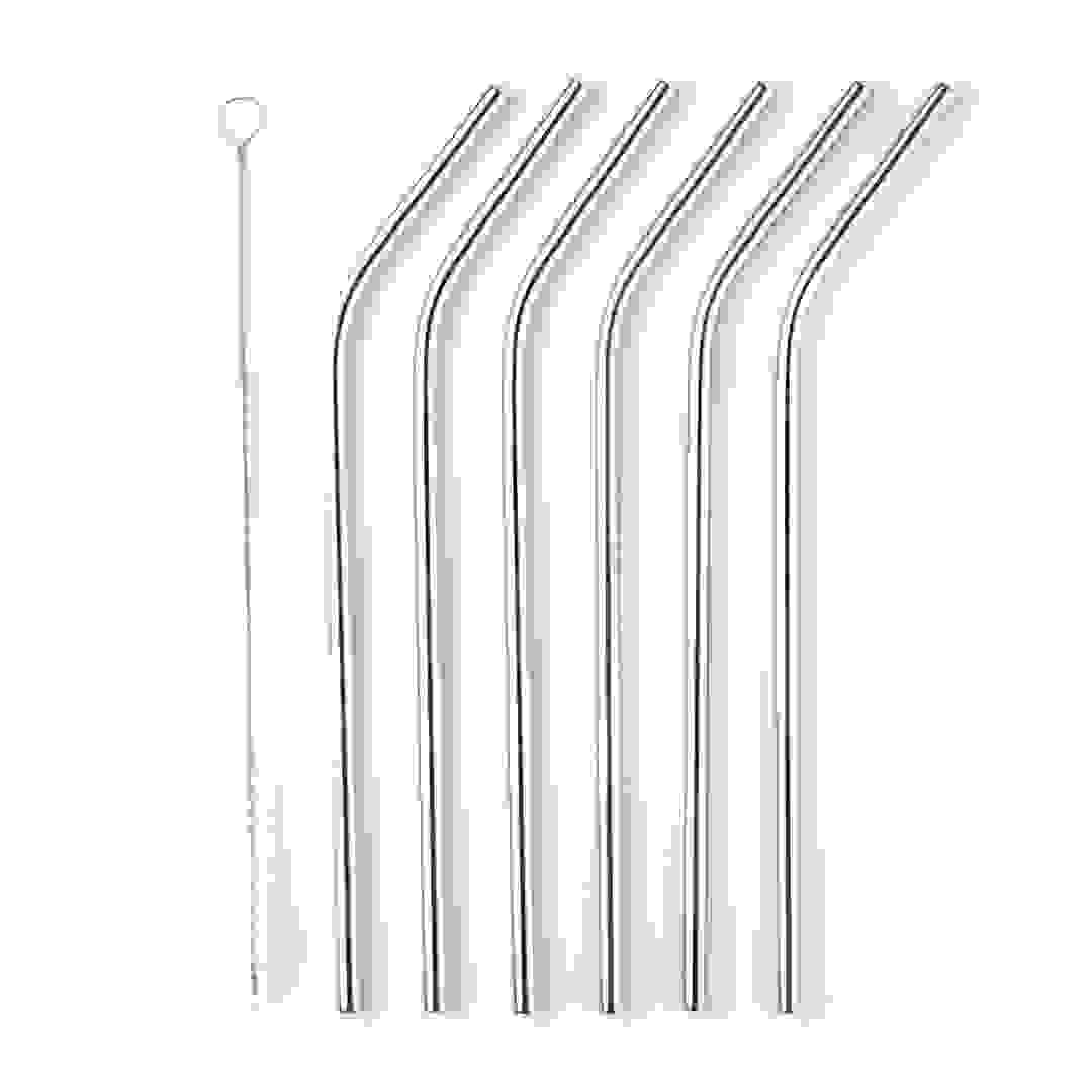 شلمونات ستانلس ستيل مع منظف فرش تايلورس آي ويتنس (6 قطع)