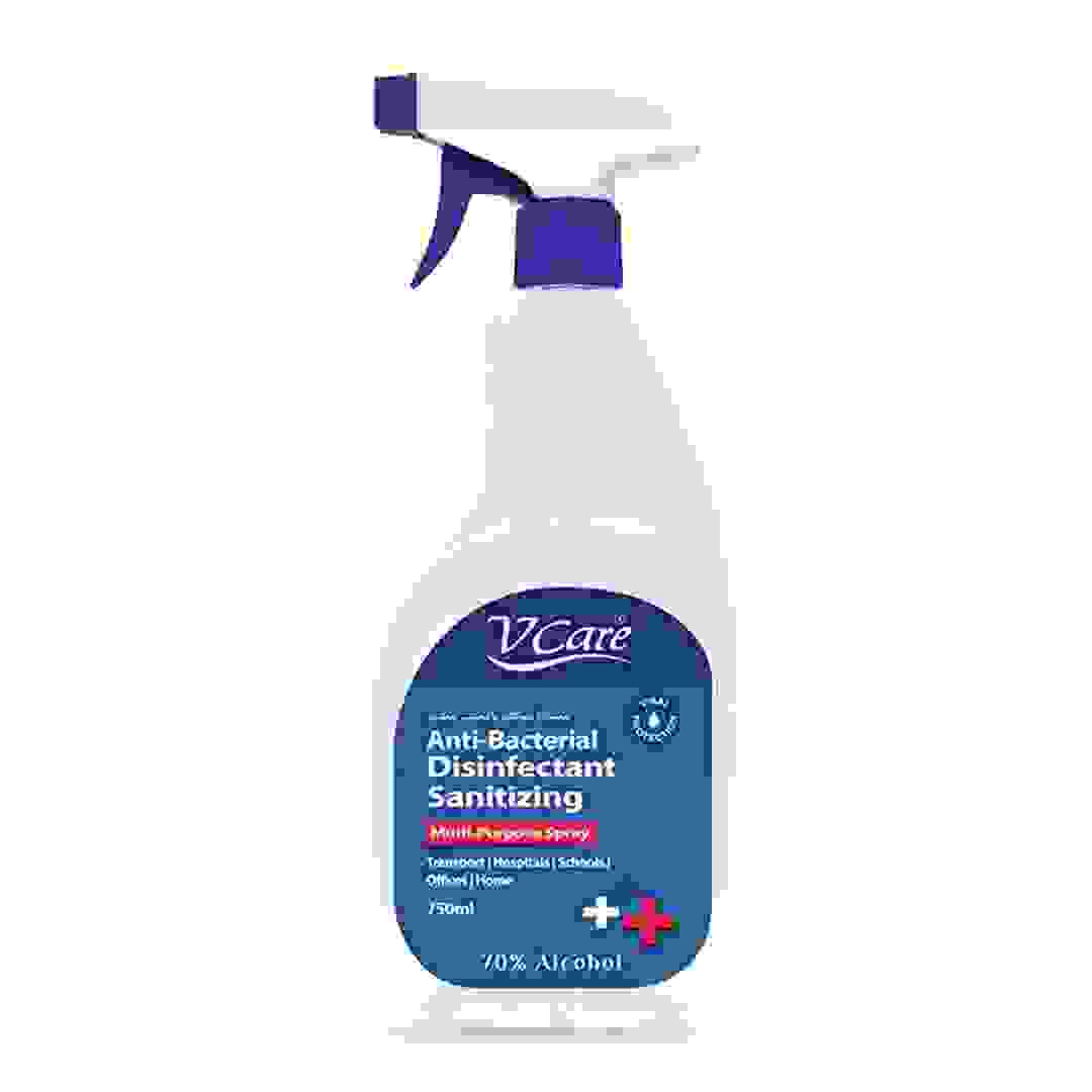 V Care Anti-Bacterial Disinfectant Sanitizing Multi-Purpose Spray (750 ml)