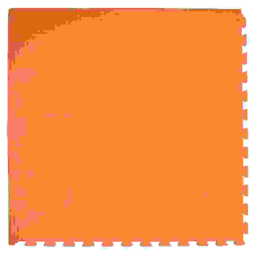 Tinyann Interlocking Foam Activity Mat (100 x 100 x 2 cm, Orange)