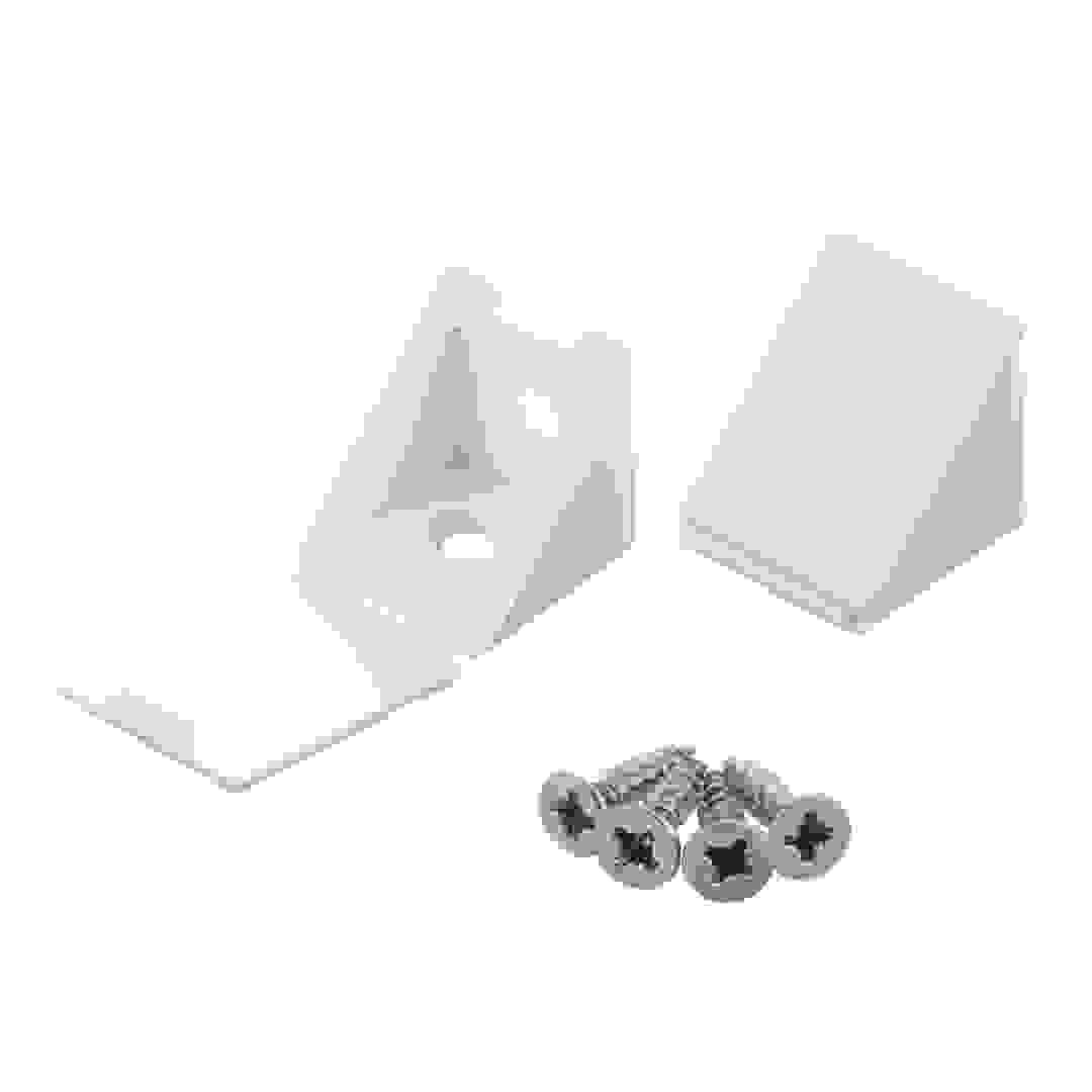 Suki Plastic Corner Connector Pack (35 x 25 x 25 mm, 4 Pc.)