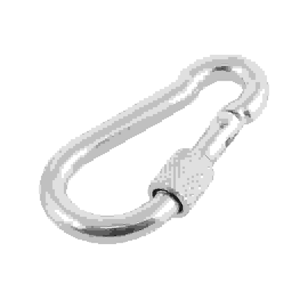 Suki Steel Locking Carabiner (0.8 x 8 cm)