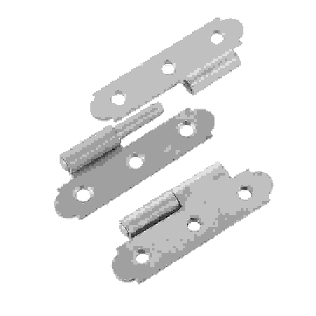 حزمة مفصلات سوكي تناكبية مستقيمة يسرى من الفولاذ المجلفن (9 سم، 2 قطعة)