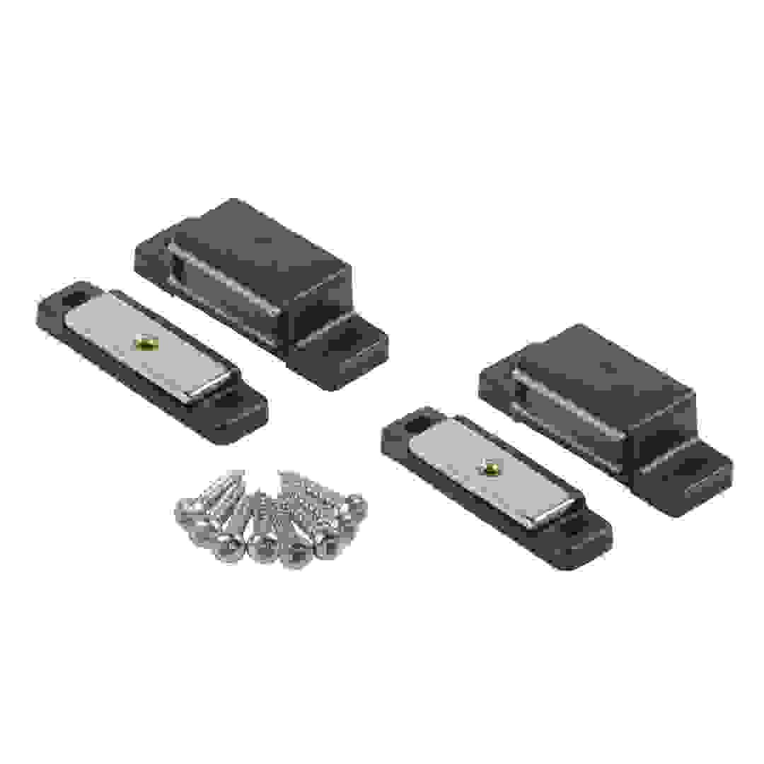 حزمة مزاليج سوكي مغناطيسية بلوحة قابلة للتحريك من البلاستيك (2 قطعة)