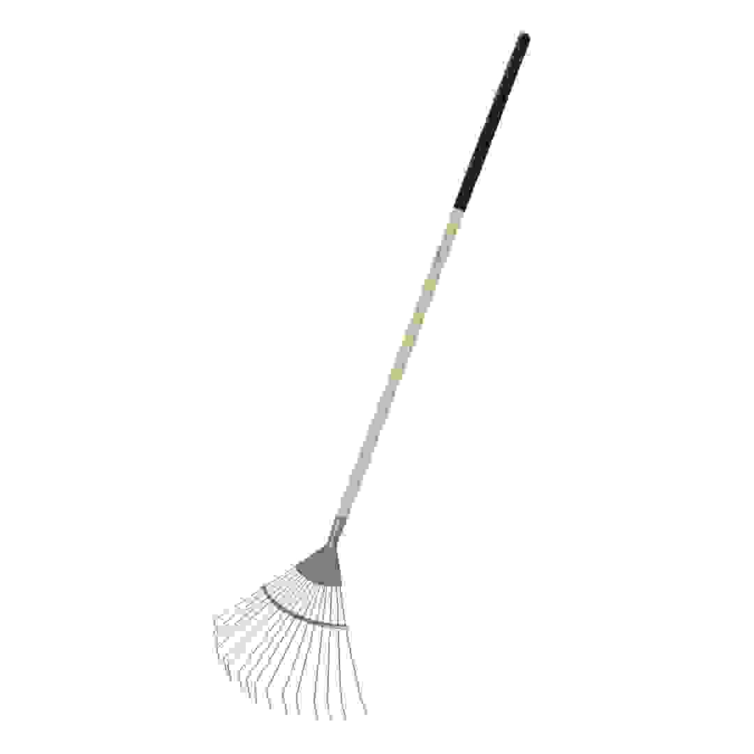 Magnusson Metal Garden Leaf Rake (1720 x 460 mm)