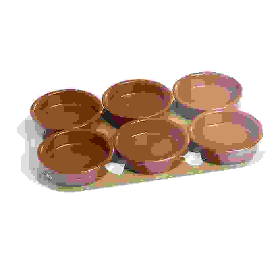 طقم سلطانيات فخار ريجاس (11.5 سم، 6 قطع)