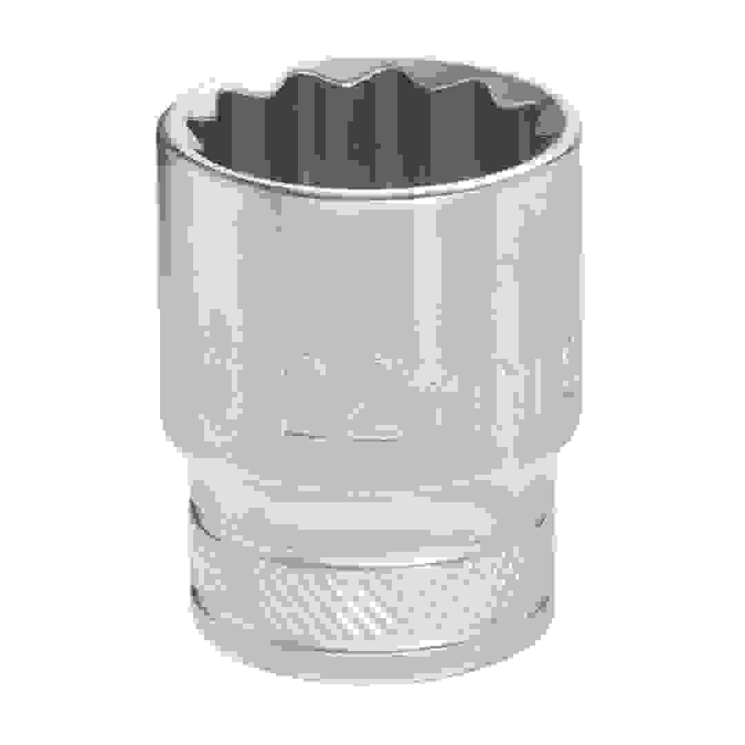 Magnusson Chrome Vanadium Steel Standard Socket, MT12 (3 cm)