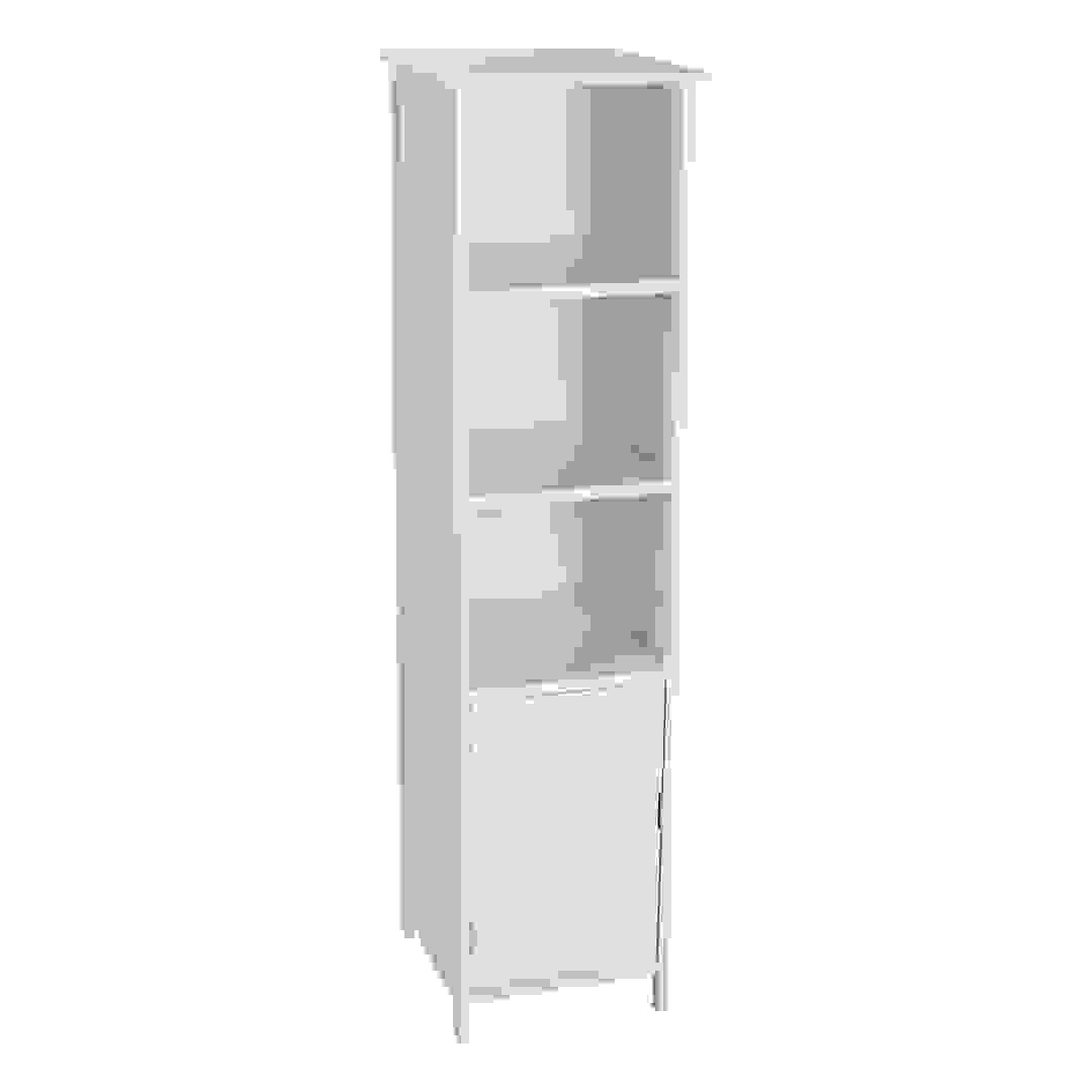 Wooden Shelf W/Cabinet (45 x 40 x 160 cm)