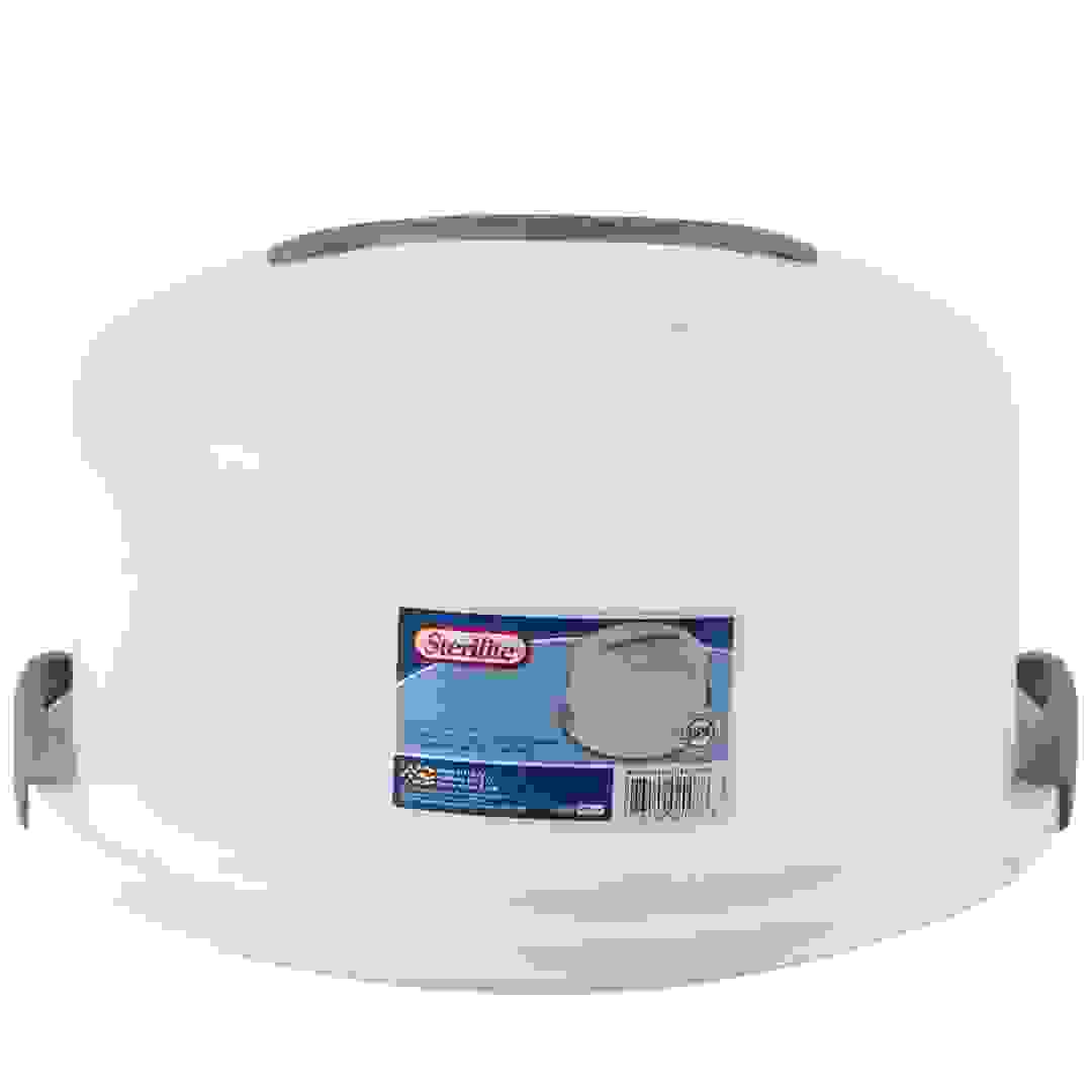 Sterilite Cake Server (30.5 cm, White)