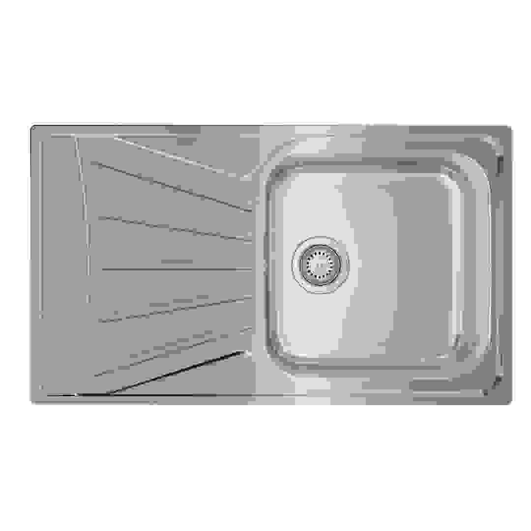 Teka Starbright Stainless Steel Inset Reversible Sink (50 x 86 cm)