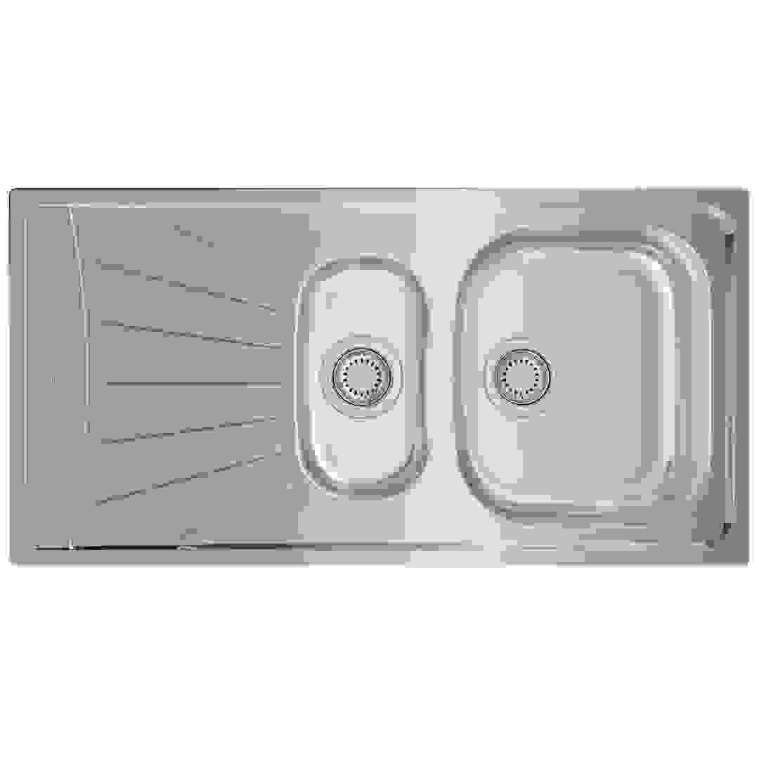 Teka Starbright Stainless Steel Inset Reversible Sink (50 x 98 cm)