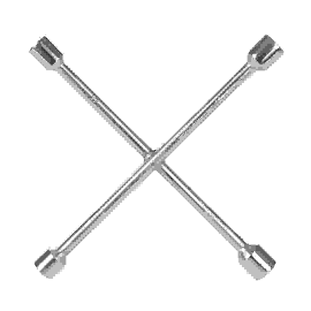 4-Way Steel Wheel Spanner Cross Wrench