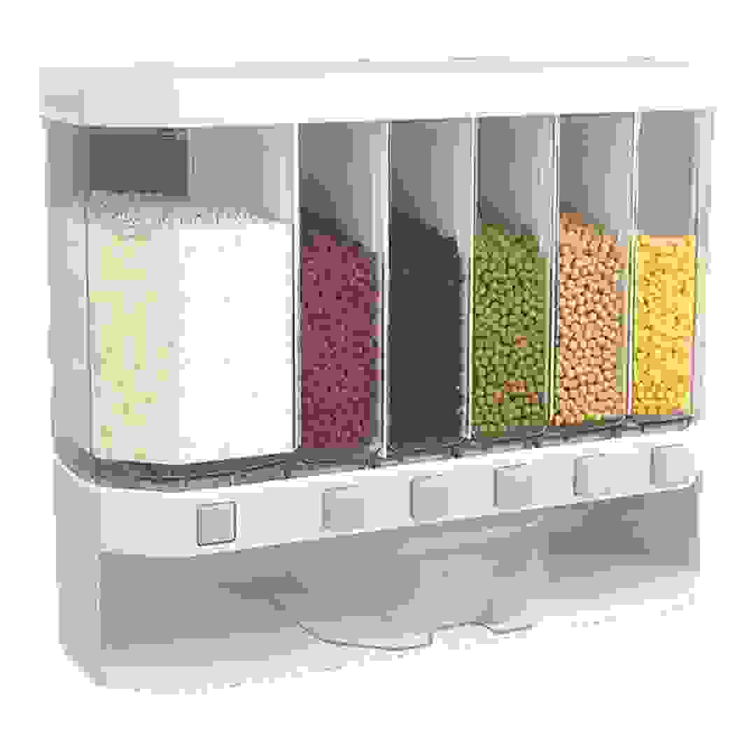 موزع أوركيد بلاستيكي متعدد الشبكات (27.6 × 42.6 × 19.6 سم)