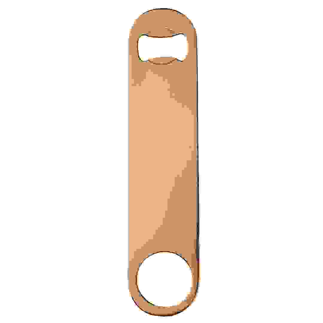Raj Copper Flat Bottle Opener (25.2 x 6.2 x 1.1 cm)