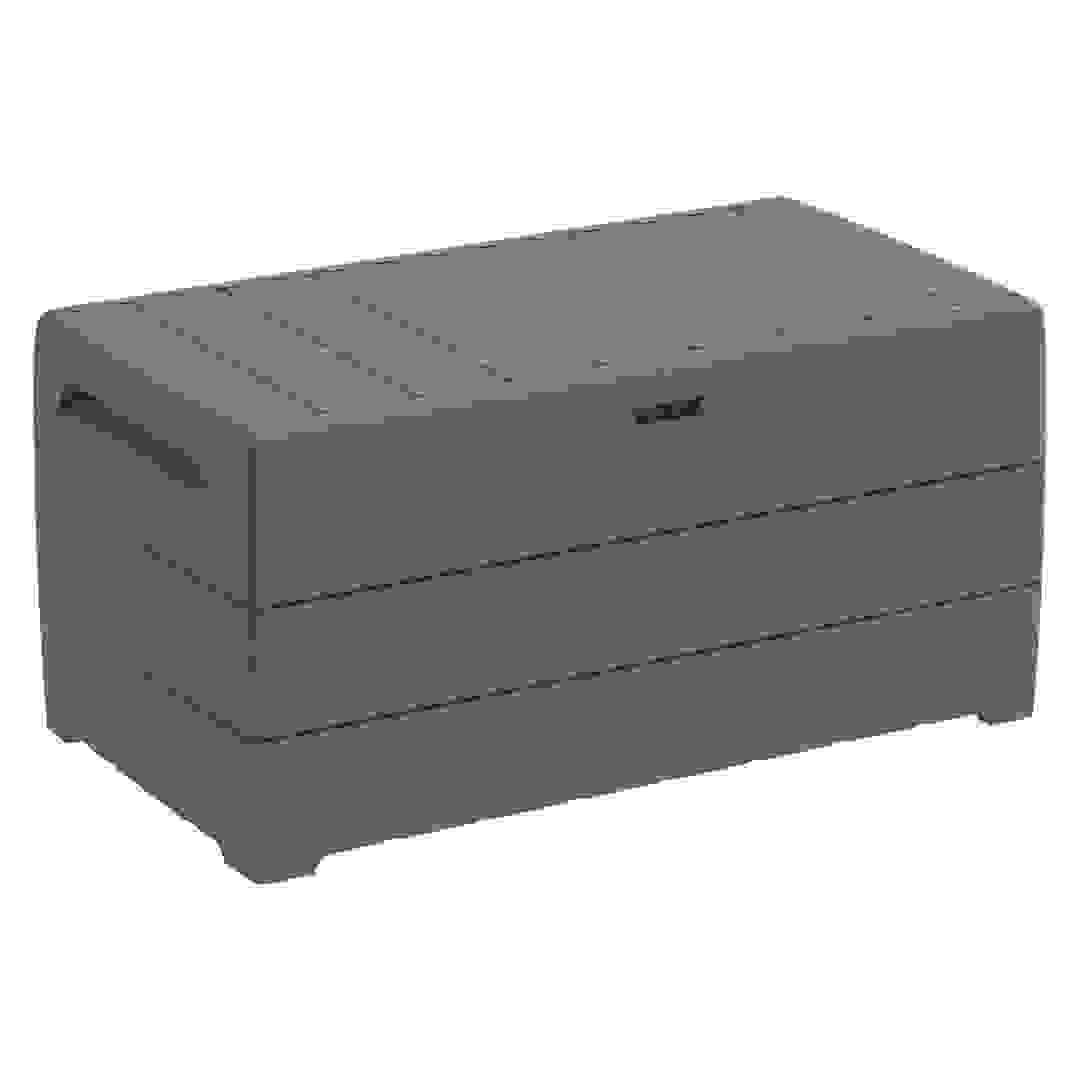 صندوق تخزين بلاستيكي كوزموبلاست سيدار جرين (416 لتر، 129.5 × 70 × 62.5 سم)