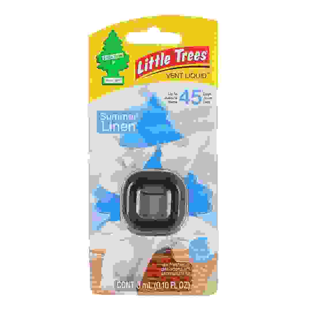Little Trees Vent Liquid Car Air Freshener (3 ml, Summer Linen)