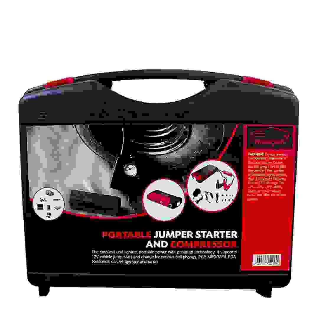 Maagen Portable Jump Starter & Compressor Kit