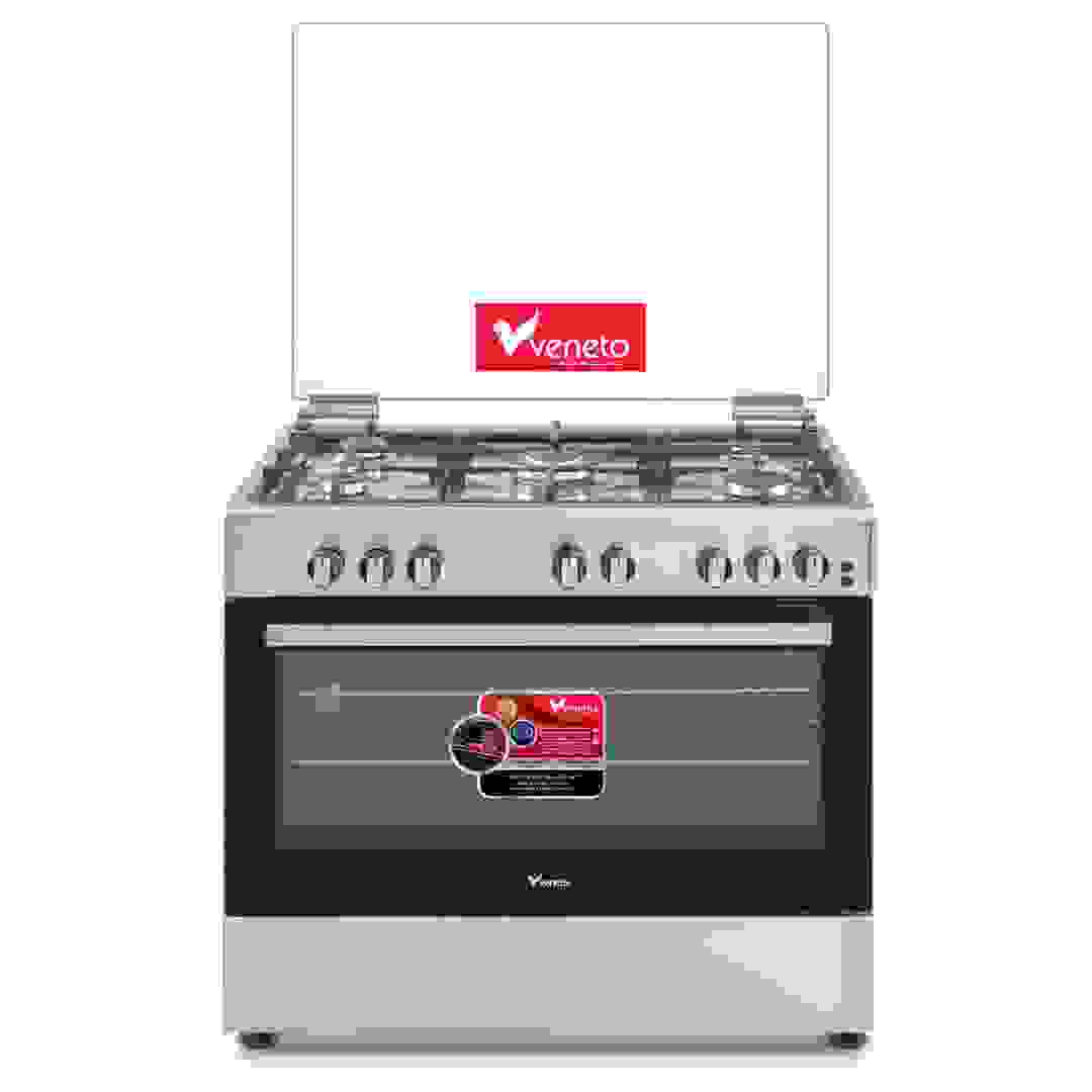 Veneto Freestanding 5-Burner Gas Cooker, C3X96G5VC.VN (90 x 60 x 85 cm)