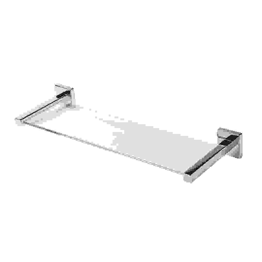 GoodHome Alessano Glass Bathroon Shelf (480 x 155 mm)