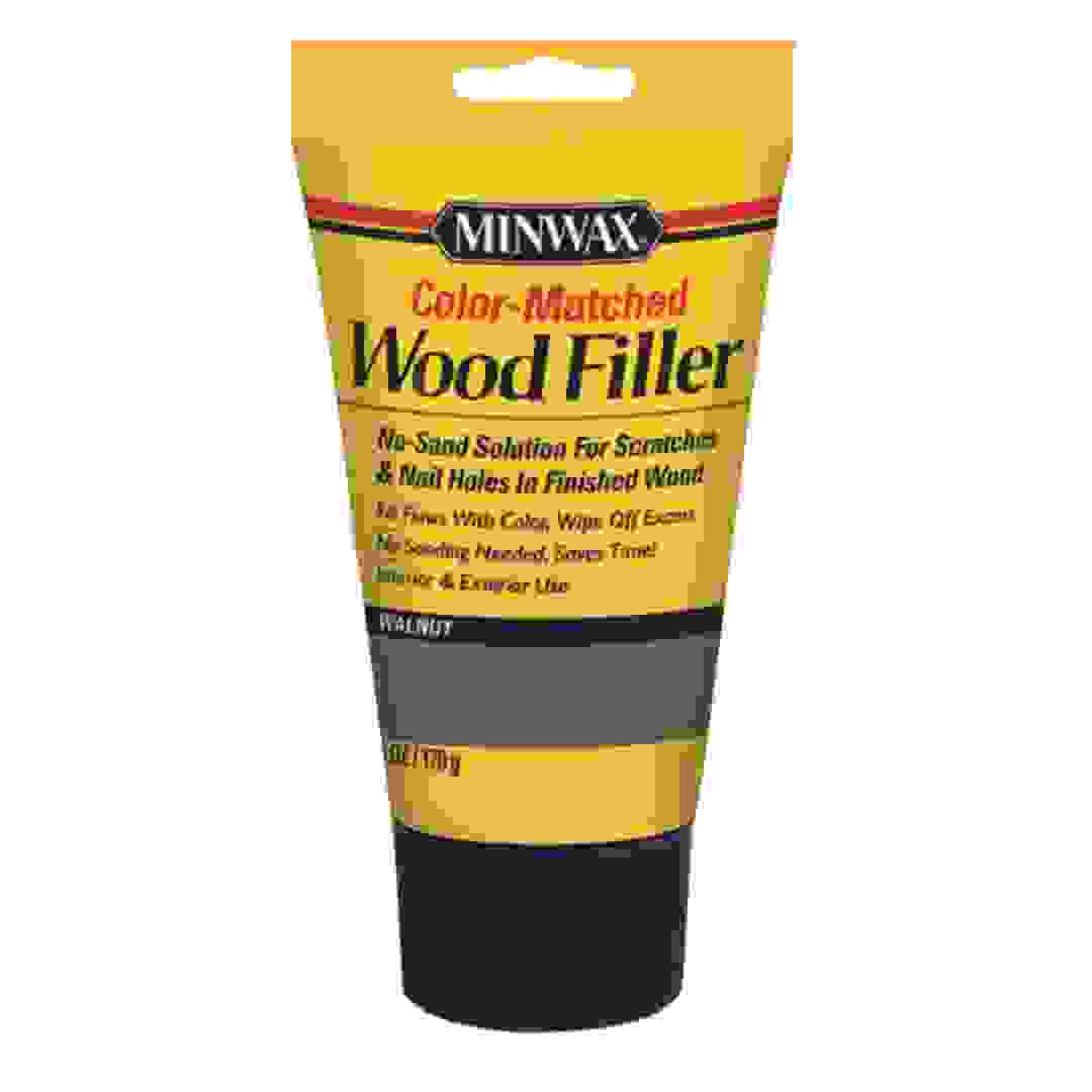 Minwax Color-Matched Wood Filler (170 g, Walnut)