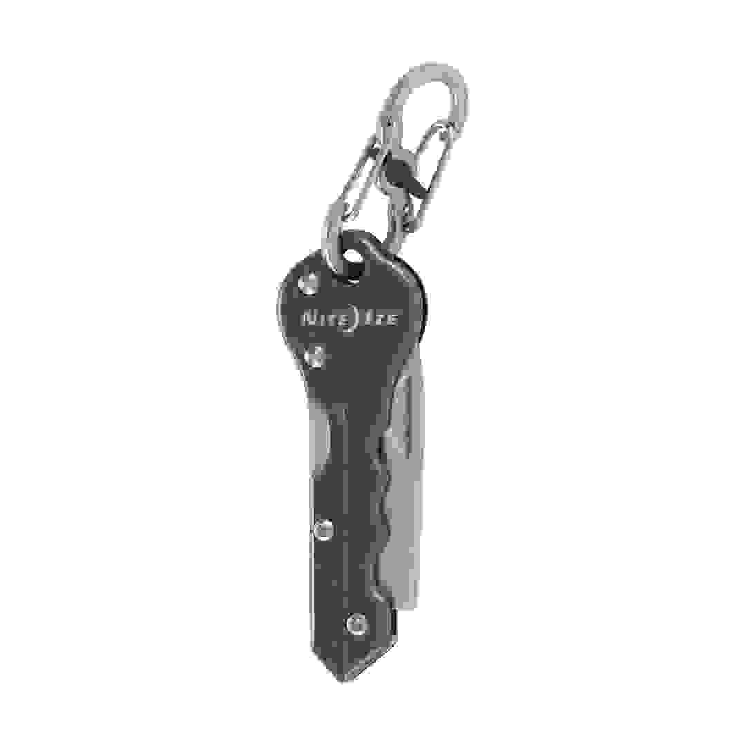 ميدالية مفاتيح مع سكين مطوي بخطاف دوهيكي نايت آيز