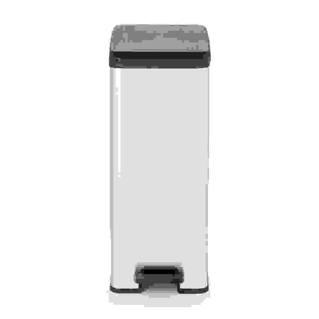 Cooke & Lewis Lantana Plastic Pedal Bin (40 L, 420 x 248 x 606 mm)
