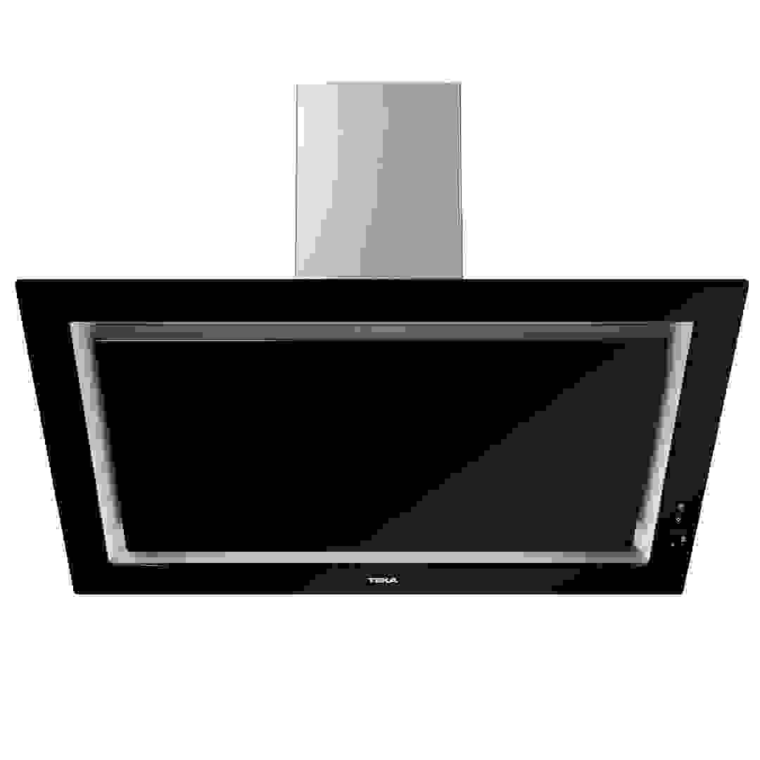 شفاط مطبخ عمودي زخرفي تيكا،DLV 98660 BK