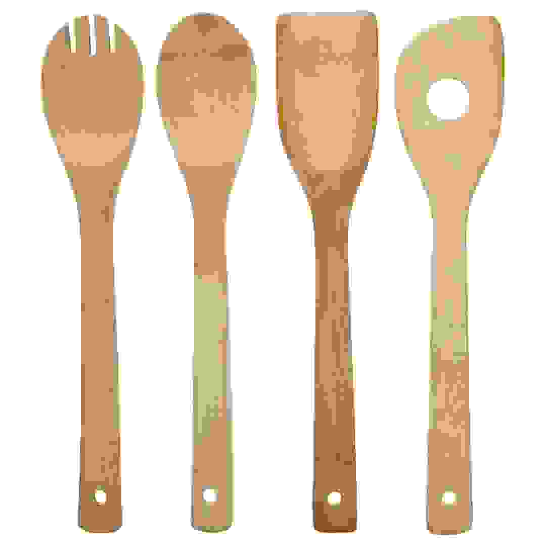 طقم مطبخ خيزران 5 فايف (4 قطع)