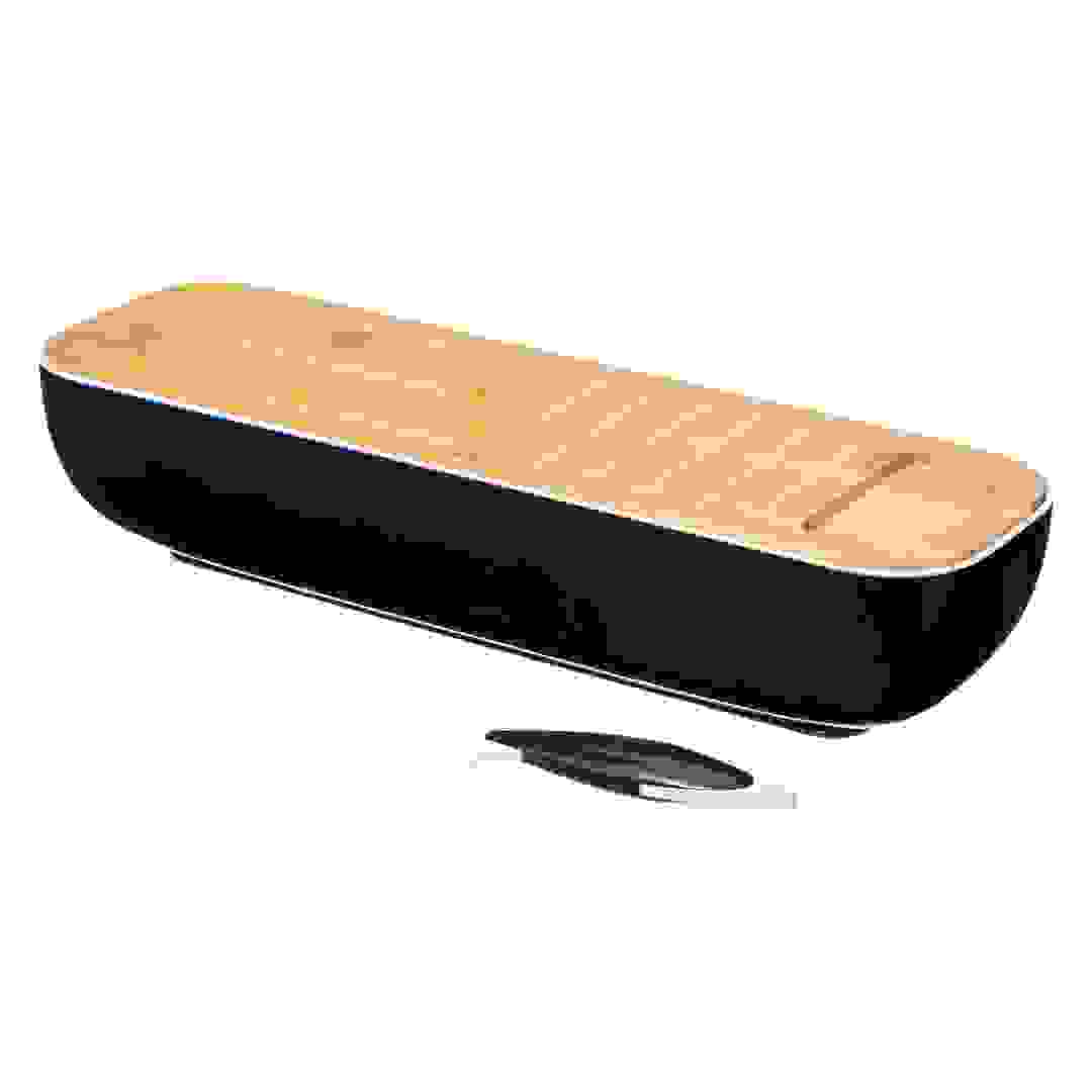 5five Plastic Bread Box W/ Bread Knife