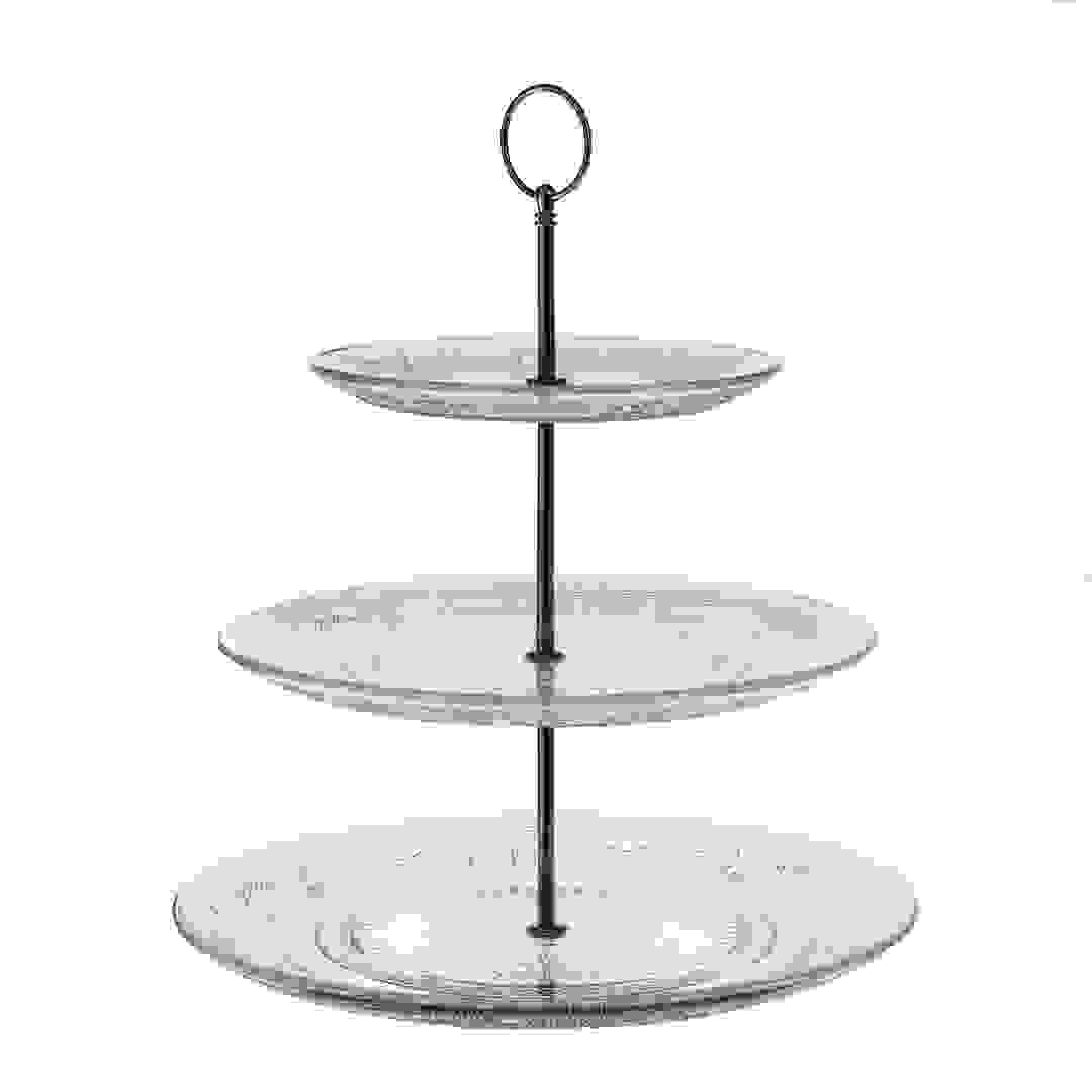 SG 3-Tier Glass Serving Plate Stand