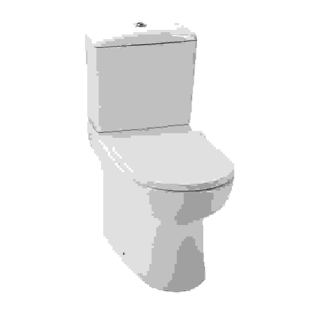 تواليت قطعة واحدة متصلة بولد رينو (66 × 37 × 77 سم، أبيض)