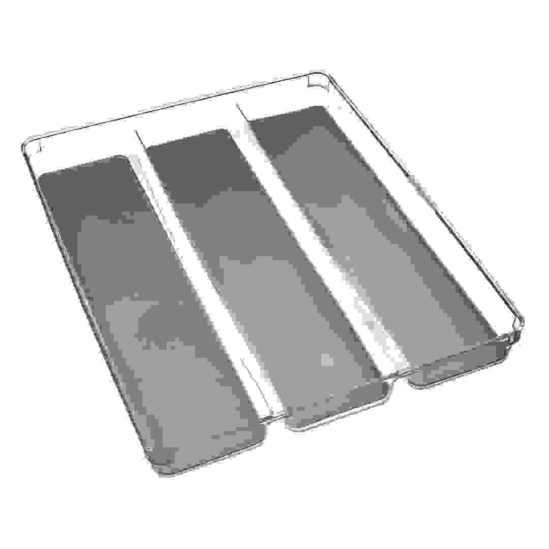 5five Tidy Smart 3-Compartment Cutlery Organizer (40 x 32 x 4.5 cm)