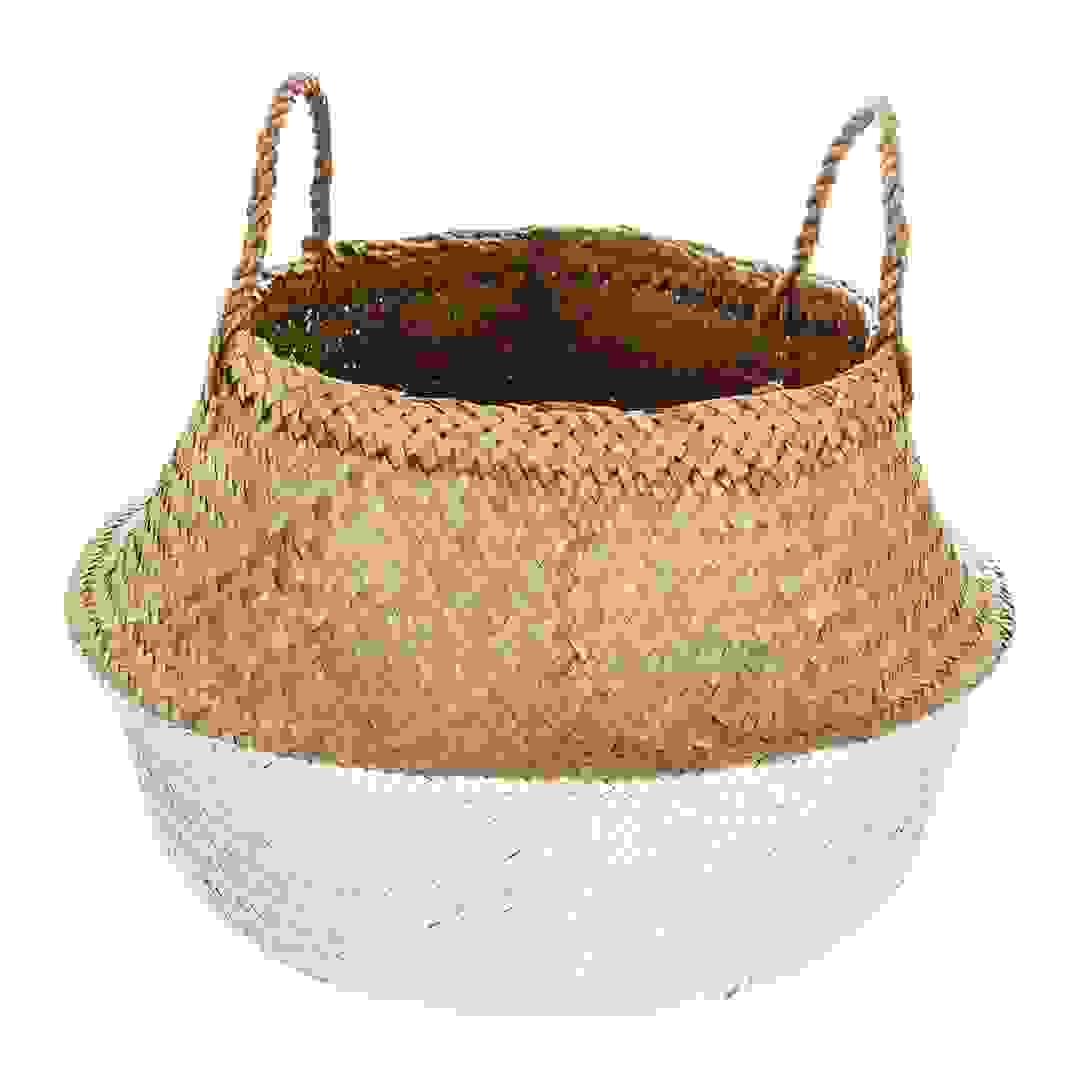 Atmosphera Wicker Basket W/Handles (43.5 cm)
