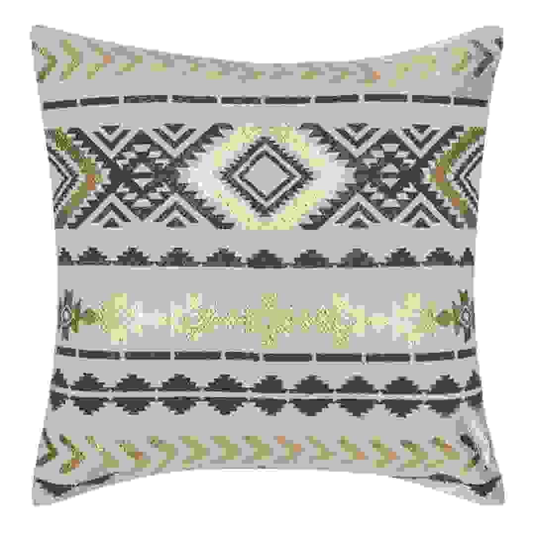 Atmosphera Cotton Ethnic Cushion Cover (40 x 40 cm)